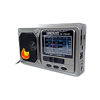 Радиоприемник XBSONTEC XB-1780URT пластик microSD USB/Jack3.5 серый (1/40)