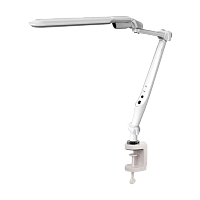 Светильник настольный Camelion KD-830 10W 1LED струбцина сенс. белый