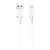 Кабель HOCO X20 USB (m)-microUSB (m) 1.0м 2.4A ПВХ белый (1/30/300)