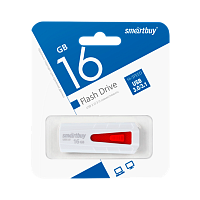 Флеш-накопитель Smartbuy Iron 16GB USB3.0 пластик белый красный