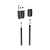 Кабель HOCO X82 USB (m)-Lightning (m) 1.0м 2.4A силикон черный (1/31/310)