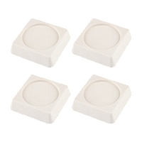 Подставка антивибрационная Рыжий кот квадратная 4шт. белый (1/30)