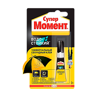 Супер-клей Момент ТРИО 3г универсальный BL1 