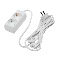 Удлинитель Volsten 2р.С/З 10A 3.0м ПВС 3x0.75мм² IP20 белый (1/40)