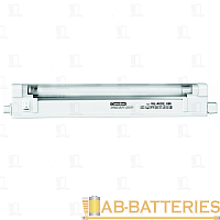 Светильник люминесцентный Camelion WL-4002 16W 220V G5 накладной с выключателем белый (1/30)