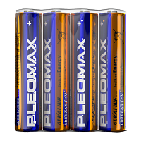 Батарейка Pleomax LR03 AAA Shrink 4 Alkaline 1.5V (4/48/960/46080)
