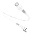 Кабель HOCO X40 USB (m)-microUSB (m) 1.0м 2.4A TPE белый (1/33/330)