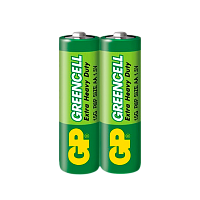 Батарейка GP GreenCell R6 AA SH2 Heavy Duty 1.5V (2/40/1000)