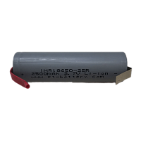 Аккумулятор ET IMR18650-25R-T, 2500мАч с выводами, 20/35А, высокая токоотдача,   18.0*65.0, Li-Ion