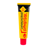 Герметик Новбытхим 40мл силиконовый водонепроницаемый черный (1/20)