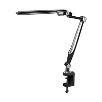 Светильник настольный Camelion KD-830 10W 1LED струбцина сенс. черный