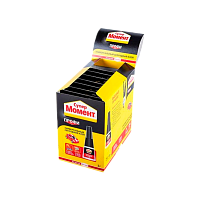 Супер-клей Момент ПРОФИ 5г универсальный BOX8 шоу-бокс (8/32)