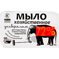 Мыло Невская Косметика Хозяйственное универсальное 180г (1/36)