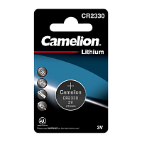 Батарейка Camelion CR2330 BL1 Lithium 3V (1/10/1800) 