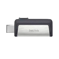 Флеш-накопитель SanDisk Ultra Dual DDC2 64GB USB3.1 Type-C (m) пластик серый 