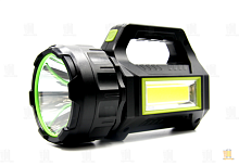 Фонарь туристический Без бренда T93 10W COB от аккумулятора 3 режима черный