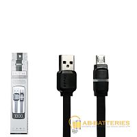 Кабель Remax RC-029m Breathe USB (m)-microUSB (m) 1м 2.1A черный