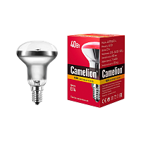 Лампа накаливания Camelion R50 E14 40W 220-240V рефлектор прозрачная (1/100)