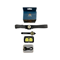 Фонарь налобный Без бренда YYC-0910 от аккумулятора черный