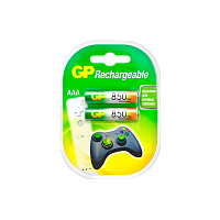 Аккумулятор бытовой GP HR03 AAA BL2 NI-MH 850mAh в пластиковой упаковке (2/20/200)