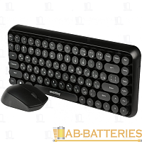 Набор клавиатура+мышь беспроводной Smartbuy 626376AG классическая черный (1/10)