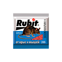 Гранулы Рубит Зоокумарин+ зерно 200г (1/30)