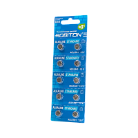 Батарейка Robiton STANDARD G3/LR736/LR41/392A/192 BL10 Alkaline 1.5V (10/200/4000) 