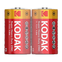 Батарейка Kodak Extra R20 D Shrink 2 Heavy Duty 1.5V (2/24/288)