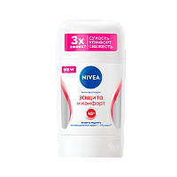 Дезодорант женский Nivea Защита и Комфорт Deo стик 50мл (1/15)