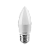 Лампа светодиодная ОНЛАЙТ Свеча 8W Е27 C37-8-230-4K-E27-FR холодный свет (1/10/100)