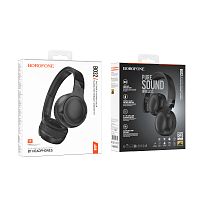 Наушники полноразмерные Borofone BO32 bluetooth 5.4 с микр. черный (1/60)