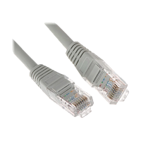 Патч-корд Geplink RJ-45 (m)-RJ-45 (m) 2м кат.5е ПВХ 26AWG серый (1/10/400)