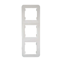 Рамка Makel Lillium 3пост. вертикальная 71033 (1/20)