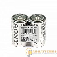 Батарейка Sony NEW ULTRA R20 D Shrink 2 Heavy Duty 1.5V (2/24/120/5760)  | Ab-Batteries | Элементы питания и аксессуары для сотовых оптом