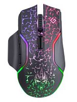 Мышь беспроводная Defender GM-067 Oneshot игровая USB черный (1/60)