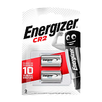Батарейка Energizer CR123A BL2 Lithium 3V 