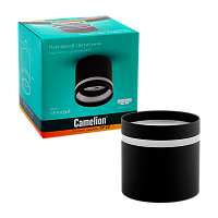 Светильник потолочный Camelion LGX53-02 16W 220V GX53 IP20 накладной черный (1/50)