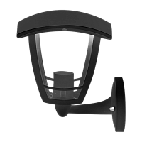 Светильник садово-парковый Camelion PP5201 «Дели» 60W 230V E27 IP44 настенный черный (1/8)