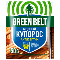Средство GREEN BELT Медный купорос от плесени и гнили 50г (1/45)