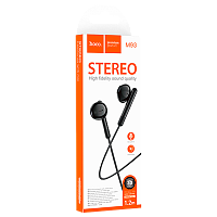 Наушники внутриканальные HOCO M93 с микр. черный (1/31/310)