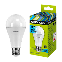 Лампа светодиодная Ergolux A70 E27 35W 4500К 180-240V груша (1/10/100)