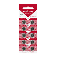 Батарейка Smartbuy G13/LR1154/LR44/357A/A76 BL10 Alkaline 1.5V (10/100/2000) 