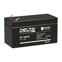 Аккумулятор свинцово-кислотный Delta DT 12012 12V 1.2Ah (1/20)