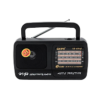 Радиоприемник KIPO KB-409AC пластик Jack3.5 черный (1/40)