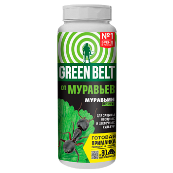 Средство GREEN BELT Муравьин Форте от муравьев 250г туба (1/12)