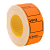 Этикет-лента 29 мм х 28 мм "Цена" (500 этикеток /рол.), оранжевая, AVIORA (цена за 1 рулон) (10/160)