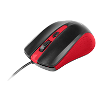 Мышь проводная Smartbuy 352 ONE классическая USB красный черный (1/100)