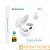 Наушники внутриканальные Borofone BW06 bluetooth 5.1 с микр. белый (1/20/120)