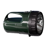Фонарь туристический Космос 368 3W 1LED от аккумулятора зеленый (1/10)