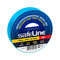 #Изолента Safeline 19мм*25м ПВХ синий (10/160)